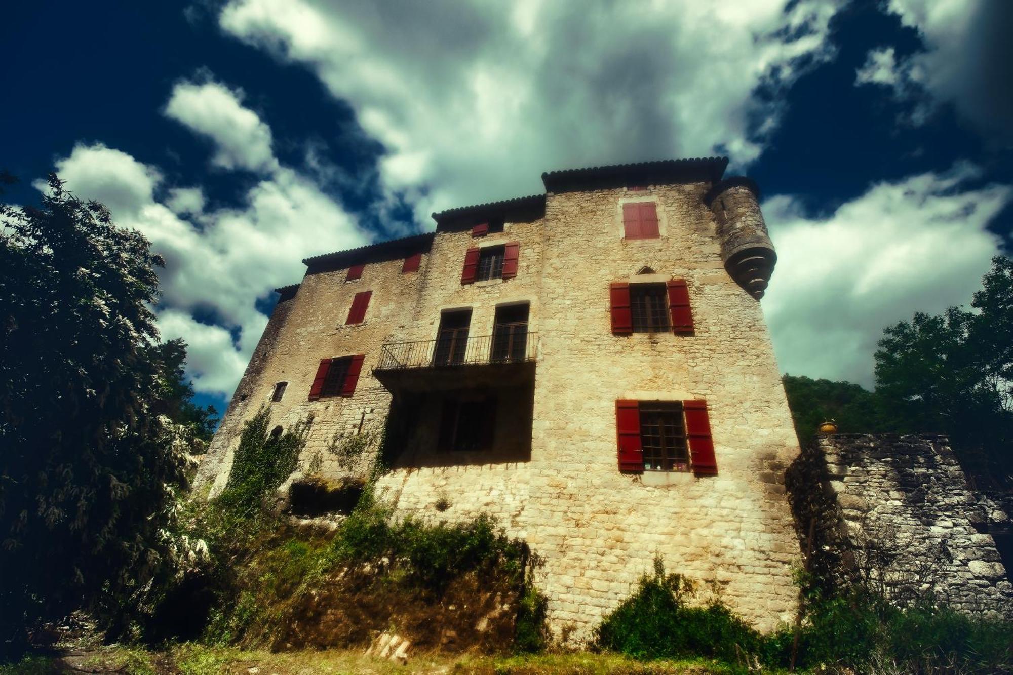 Le Chateau De Sorgues Cornus Екстер'єр фото